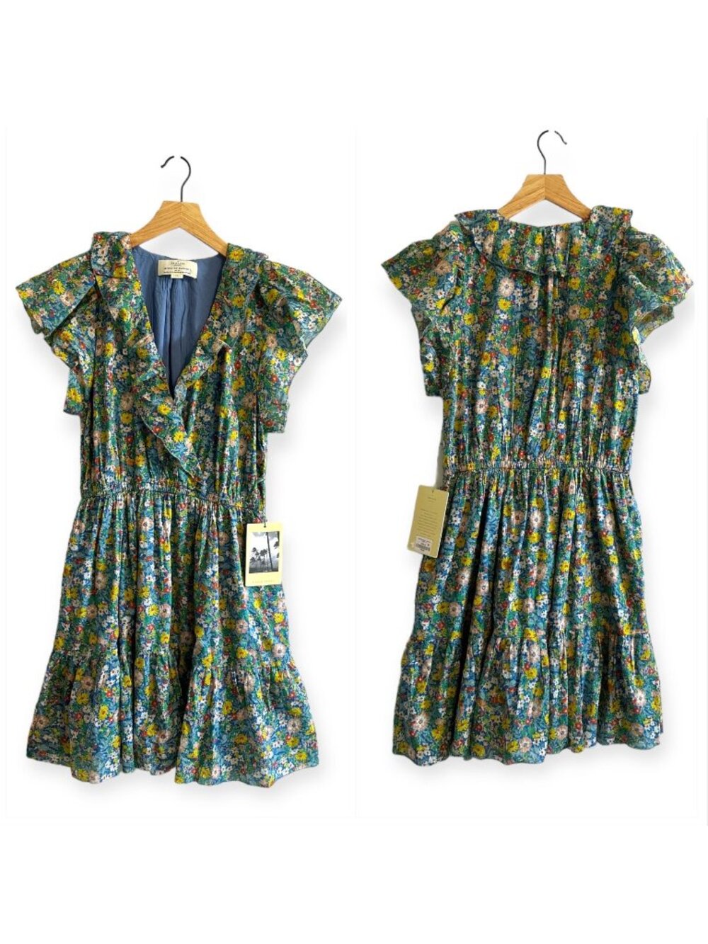 Birds of Paradis Marcella Dress, Summer Field, Size S, NWT